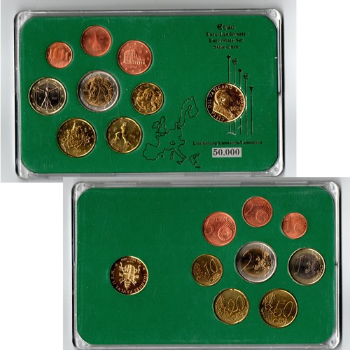 Italia 2002 euro - italia, monete